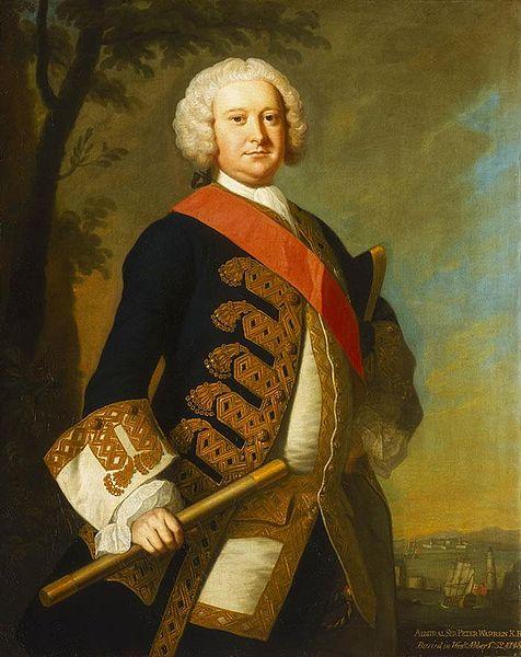 Grace Hudson Portrait of Admiral Sir Peter Warren